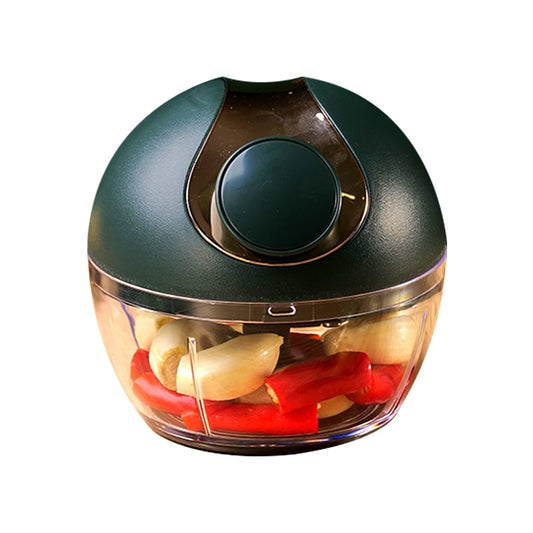 JMT-055690 Manual Food Chopper with 3 Blades for Vegetables, Onions, and Garlic