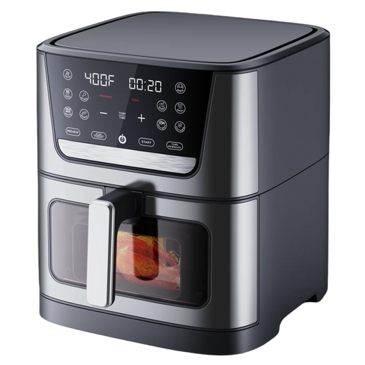 JMT-776586 10L Multi-Functional Oil-Free Air Fryer with Digital Controls for Quick Cooking of Pizza and More