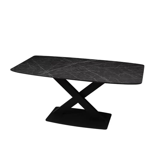 JMT-187402 Stylish Contemporary MDF Dining Table for Home, Hotel, and Restaurant Use
