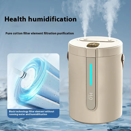 JMT-674570 Large Capacity Portable Air Purifying Humidifier with Dual Spray and Night Light