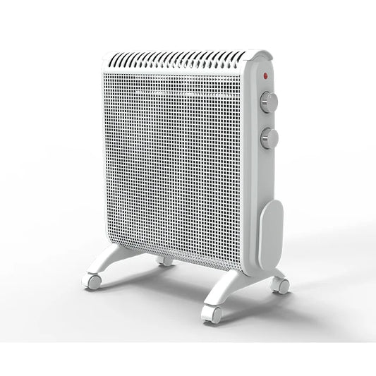 JMT-247434 Portable 2000W 2-in-1 Electric Heater with IP24 Waterproofing, Overheat and Tip-Over Protection, Energy Efficient and Silent Operation