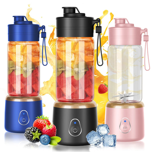 JMT-022922 Portable Wireless USB Rechargeable Mini Handheld Orange Juice Extractor and Blender