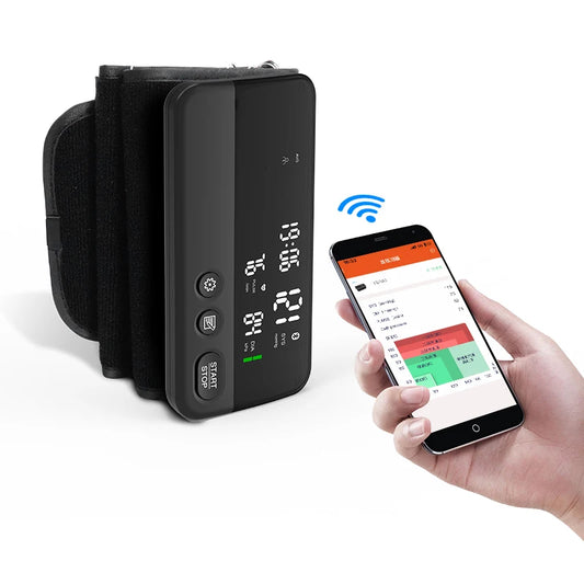 JMT-719370 Digital Bluetooth Blood Pressure Monitor with Rechargeable Lithium Battery for Upper Arm Use