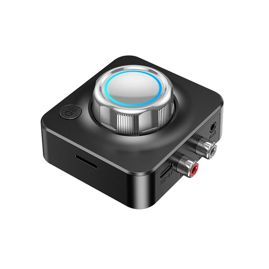 JMT-669130 Wireless Audio Receiver with RCA, 3.5mm Aux, and TF Connectors for Home Speakers