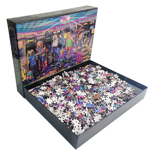 JMT-737674 Custom 1000 to 2000 Piece Adult Jigsaw Puzzle Game for Creative Leisure Activities