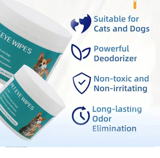 JMT-045002 Pet Oral Care Dental Wipes for Effective Tartar Removal and Teeth Cleaning