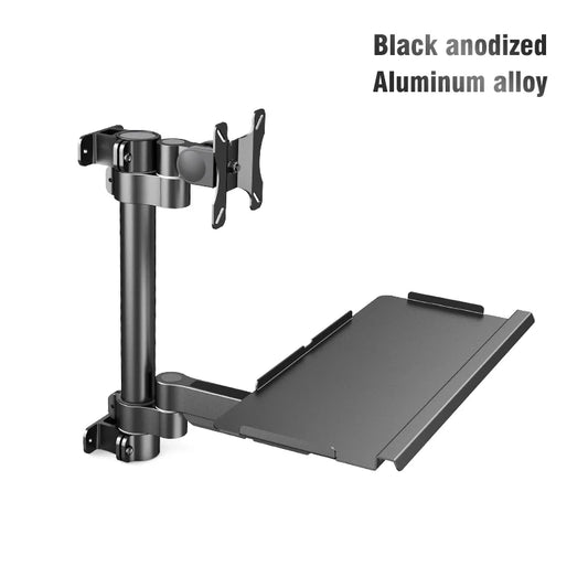 JMT-700938 Aluminium Portable Monitor and Laptop Stand with 90-Degree Tilt for 27-Inch Screens