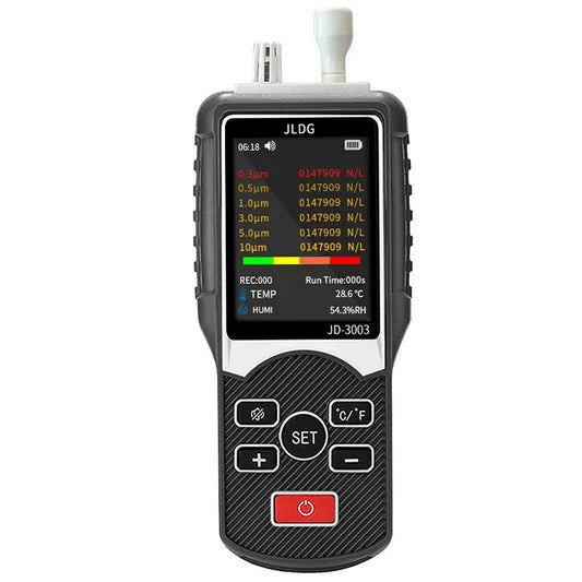 JMT-793290 Indoor Air Quality Monitor - Dust Particle Counter for PM2.5 Measurement Model JD3003