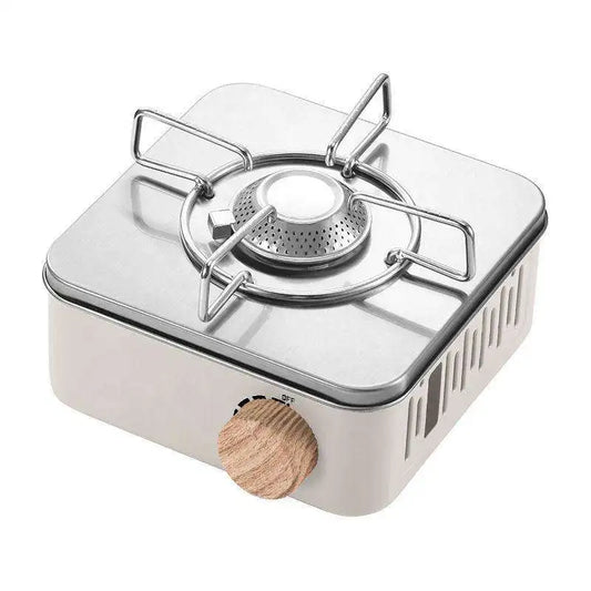 JMT-416714 Compact Outdoor Mini Portable Gas Stove for Camping and Hiking - 21.5 x 20 x 13.3 cm