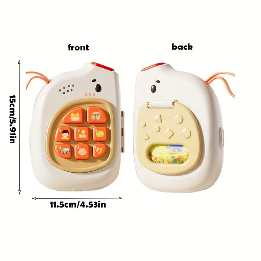 JMT-960970 Early Learning Music Mobile Phone Toy - Sensory Activities for Pretend Play and Child Development