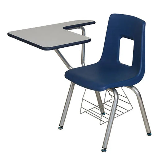 JMT-854922 Modern Folding Plastic Chair with Student Desk for Lecture Halls and Training Sessions