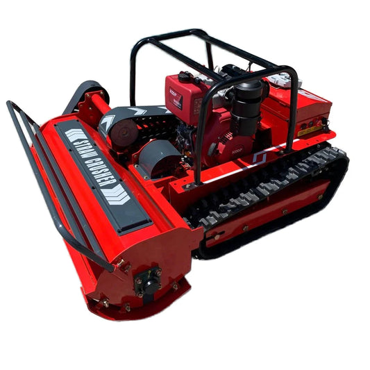 JMT-015754 Remote-Controlled Automatic Obstacle Avoidance Lawn Mower for Hillside Weeding and Orchard Maintenance