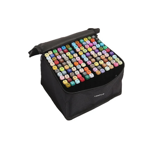 JMT-701450 Dual-Headed 48-Color Quick-Drying Watercolour Pen Set for Kids' Art and Drawing Activities