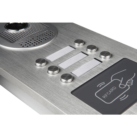 JMT-817674 Multi-Apartment Video Door Phone with WiFi Intercom System and Screen