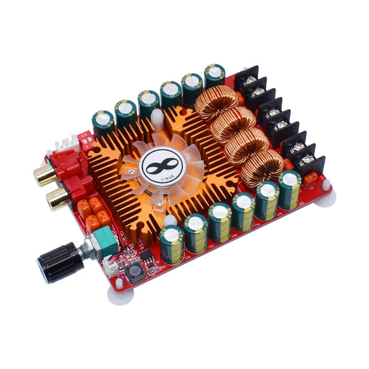 JMT-055754 TDA7498E Dual Channel Audio Amplifier Board, 2X160W and BTL Mode 1X220W for Car and Computer