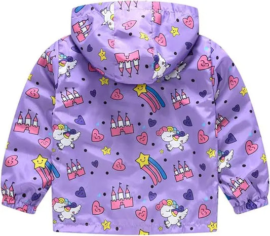 JMT-092810 Girls Softshell Jacket for Kids Comfortable and Stylish Clothing Winter and Autumn