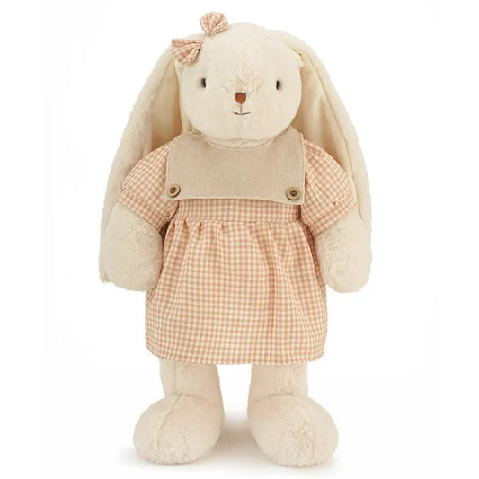 JMT-343498 Soft Plush Rabbit Baby Toy - Customisable Stuffed Bunny for Kids