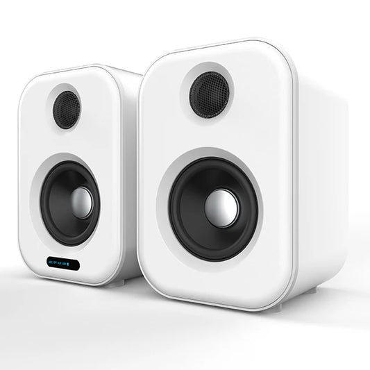 JMT-332874 Professional 2.0 Channel Hi-Fi Studio Monitor Bookshelf Speakers for Computer Audio