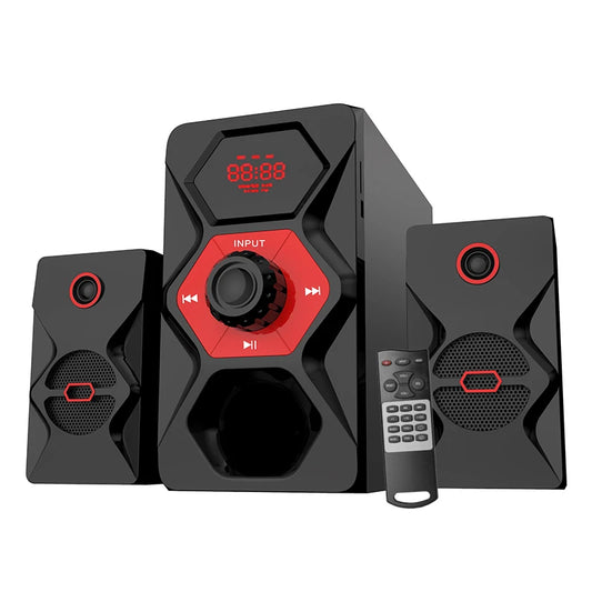 JMT-441226 50W 5.25 Inch Subwoofer Speaker with USB, FM, Remote Control and Bluetooth