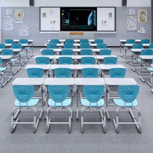 JMT-586186 Durable PP Plastic School Desk with Modern Ergonomic Design