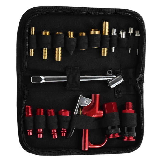 JMT-506442 19-Piece Air Tool and Accessories Kit with Impact Wrench and Storage Case