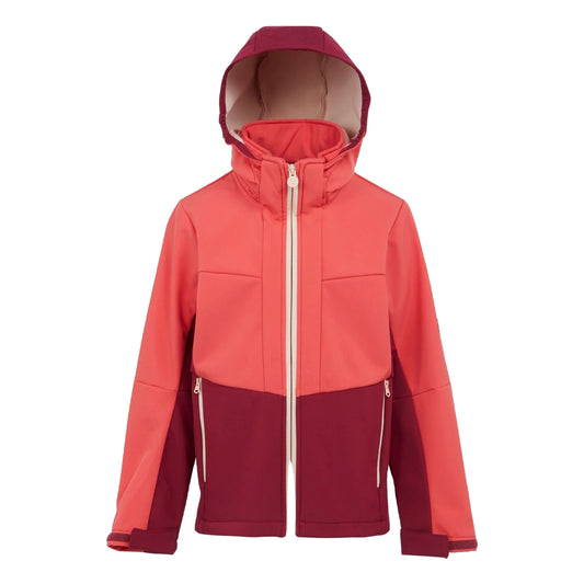 JMT-370762 Winter Girls Softshell Windproof Jacket Elegant Dress Design for Comfort and Style