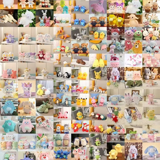 JMT-035082 Custom Soft Stuffed Doll Plush Animal Toy - Cute Kawaii Design for Vending Claw Machines