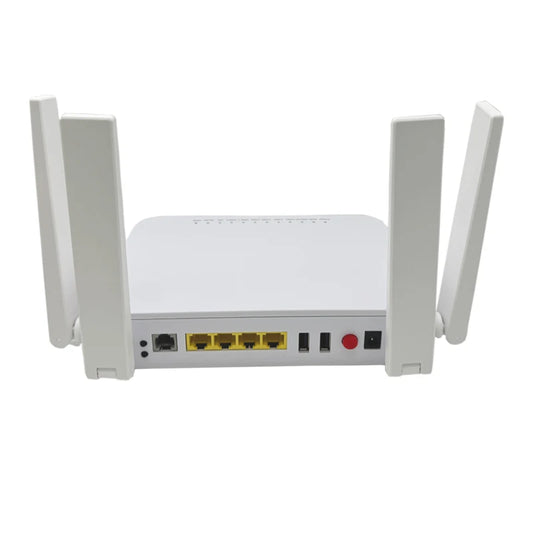 JMT-984330 4 Antenna WiFi 5 Router with 5dBi Antenna, Dual Band, 4 GE Ports, USB, and Voice Functionality