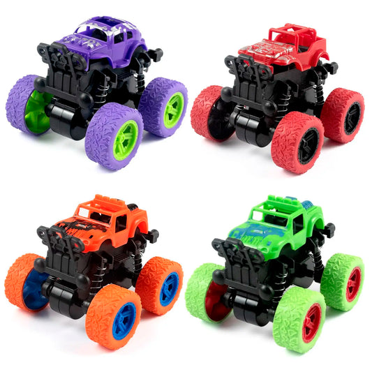 JMT-778506 Inertia Four-Wheel Drive Truck with 360 Flipping Function – Diecast Off-Road Vehicle for Outdoor Play