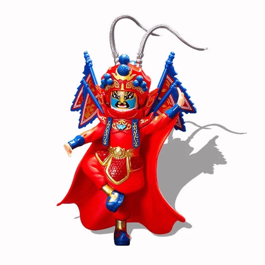 JMT-720202 Chinese Face-Changing Opera Doll Action Figure - Peking Mask PVC Model