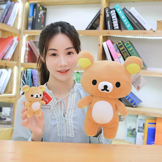 JMT-540106 Rilakkuma Couple Stuffed Plush Toy - Soft PP Cotton Animal Gift