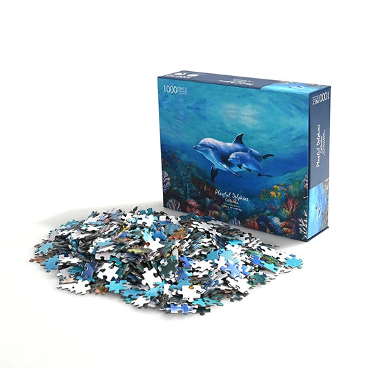 JMT-982858 Custom 1000 Piece Jigsaw Puzzle for Adults - Personalised Design