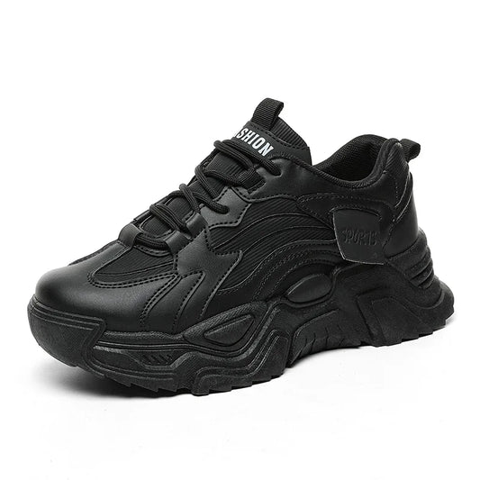 JMT-524234 XQ103 New Solid Color Sports Shoes Spring and Autumn Versatile Anti slip Running Shoes Student Leather Board Shoes