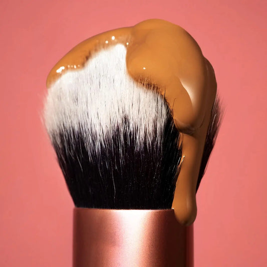 JMT-976330 Professional Synthetic Fibre Powder Makeup Brush for Cream and Foundation Application
