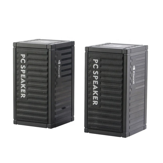 JMT-675530 Compact 6W Portable USB Speaker - Wireless Music Player with AUX for Outdoor and Desktop Use