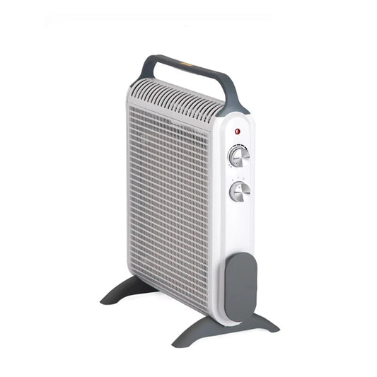 JMT-149130 Silent 2000W Portable Infrared Convector Heater with Tip Over and Overheat Protection for Indoor Use