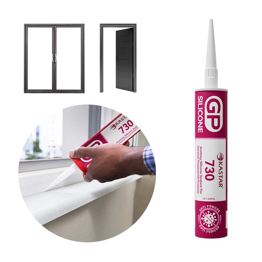 JMT-993674 General Purpose Silicone Sealant and Adhesive KASTAR 730 for Versatile Bonding and Sealing Applications