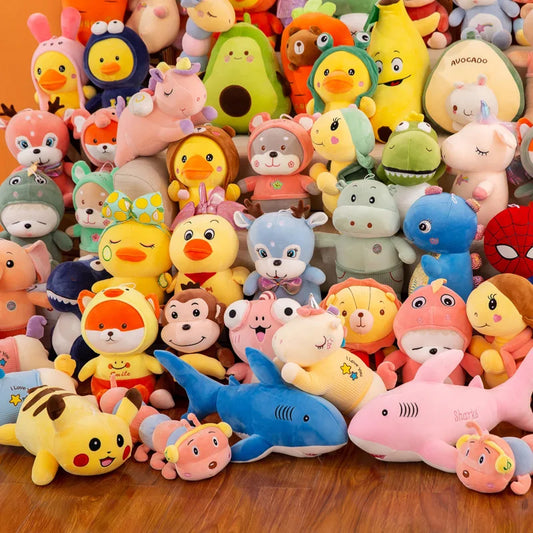 JMT-345802 25cm Soft Cartoon Plush Toy for Small Animals - Perfect Gift for Children