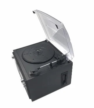 JMT-701386 Versatile Vinyl Record Player and CD Recorder Turntable with Modern Design