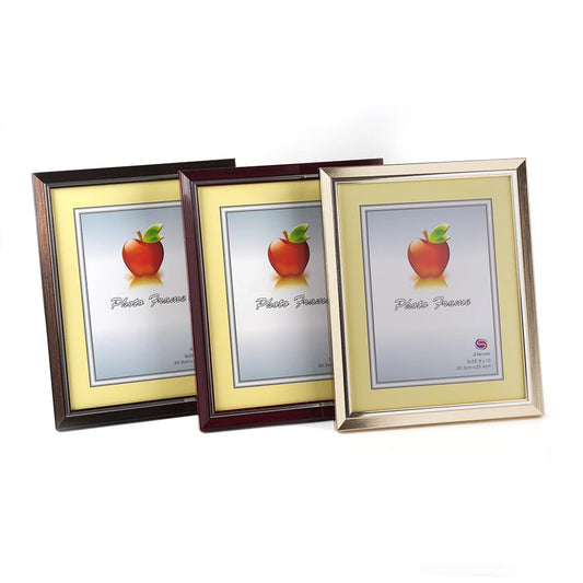 JMT-866058 Polystyrene Photo Frame for 4R, 5R, 6R, 8R, A4, 12x16, 12x18 Pictures - Perfect for Home or Office Display