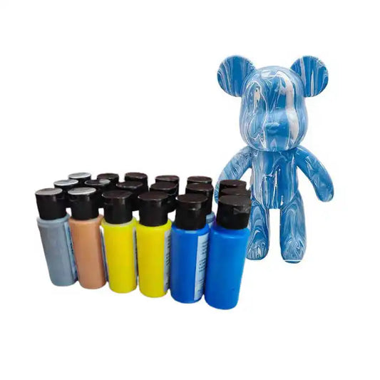 JMT-679562 Acrylic Pouring Fluid Art Set for Creative DIY Abstract Paintings