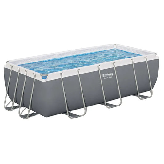 JMT-797706 Large Rectangular Steel Frame Swimming Pool for Outdoor Use