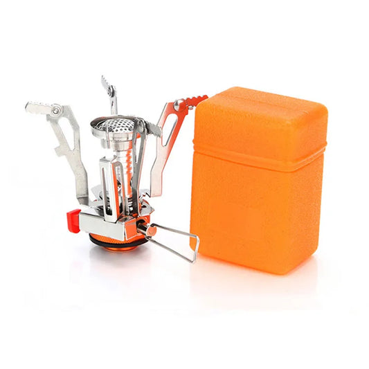 JMT-939850 Ultralight Foldable Outdoor Camping Stove - Compact Aluminium Design for Hiking