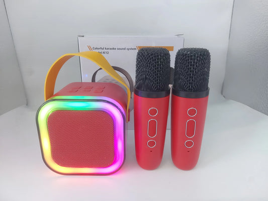 JMT-519114 Wireless LED Sound Bar with Rechargeable Battery and Microphone for Karaoke and Disco Parties