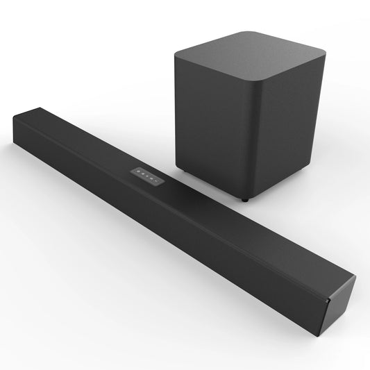JMT-142858 140W Wireless Sound Bar with Subwoofer for Home Theatre System