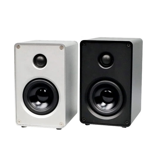 JMT-776970 2.0 Channel HiFi Passive Stereo Speakers with 3 Inch Aluminium Drivers for Desktop Audio