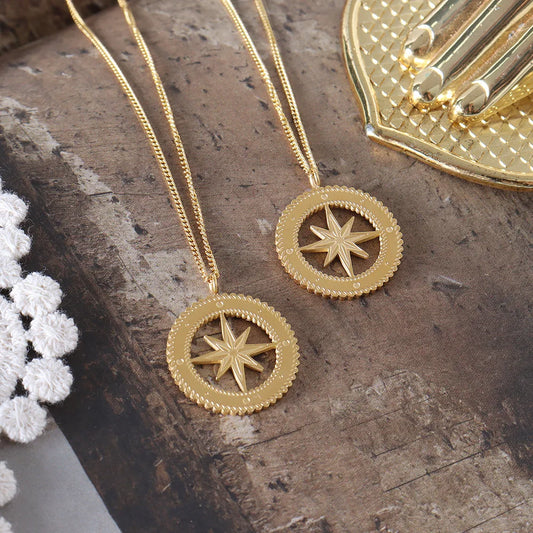 JMT-390538 2024 Double Layer Heart Pendant Necklace Jewellery for Women PVD 18K Gold Plated Waterproof Jewelry