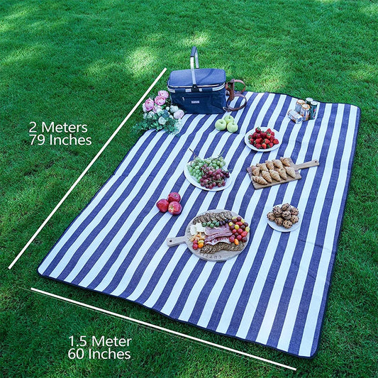 JMT-011146 Waterproof Large Outdoor Folding Blanket for Beach and Camping