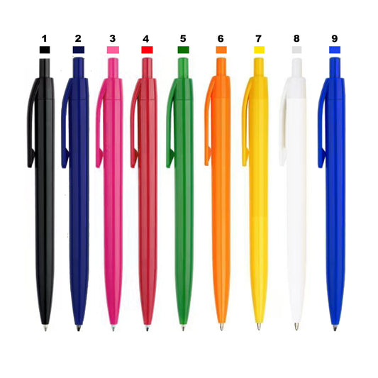 JMT-248970 Customisable Plastic Ballpoint Pens with Imprint Options
