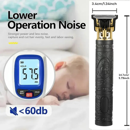 JMT-239626 Rechargeable Electric Hair Clipper and Beard Trimmer for Professional Use